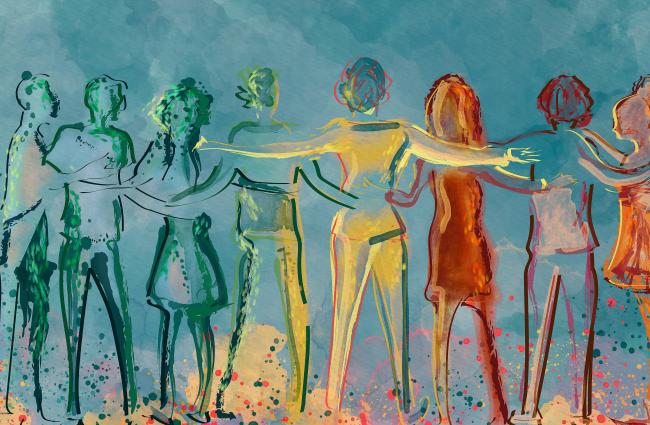 Group of people standing together