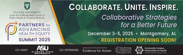 Partners for Advancing Health Equity Summit